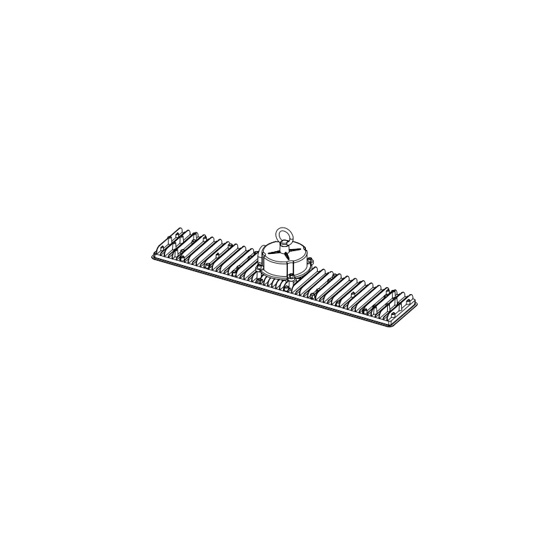Pullman - LED Lineaire 250W - Noir - Luminaire industriel - Capteur d'intensité et mouvement - Intensité Réglable - miniature 3 - Zenkaa