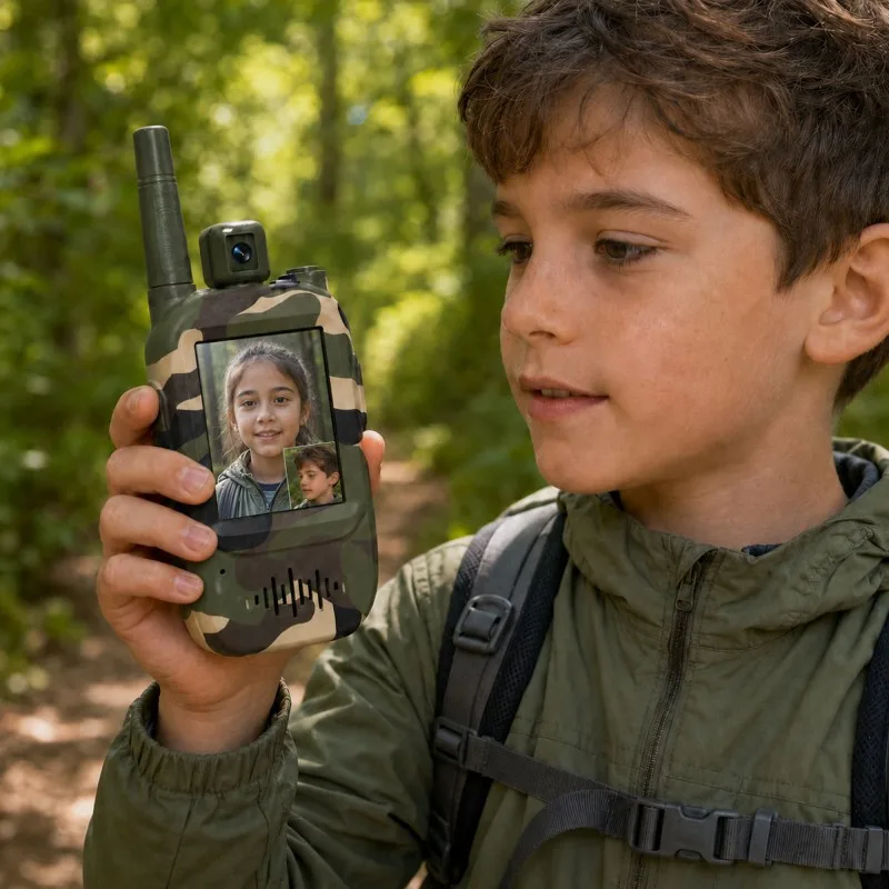 Vortex - Walkids - Talkie-walkie enfant - Écran IPS 2 - Portée 500 m - miniature 2 - Zenkaa