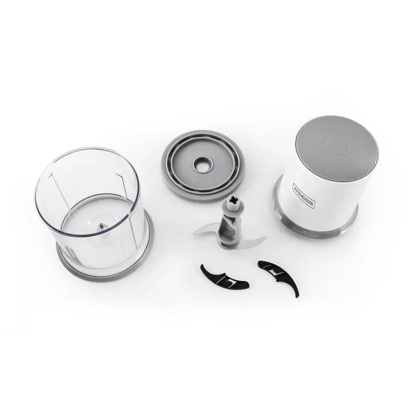 Mini hachoir électrique avec lames en acier inoxydable MIXPOD400 de Kitchencook - miniature 4 - Zenkaa