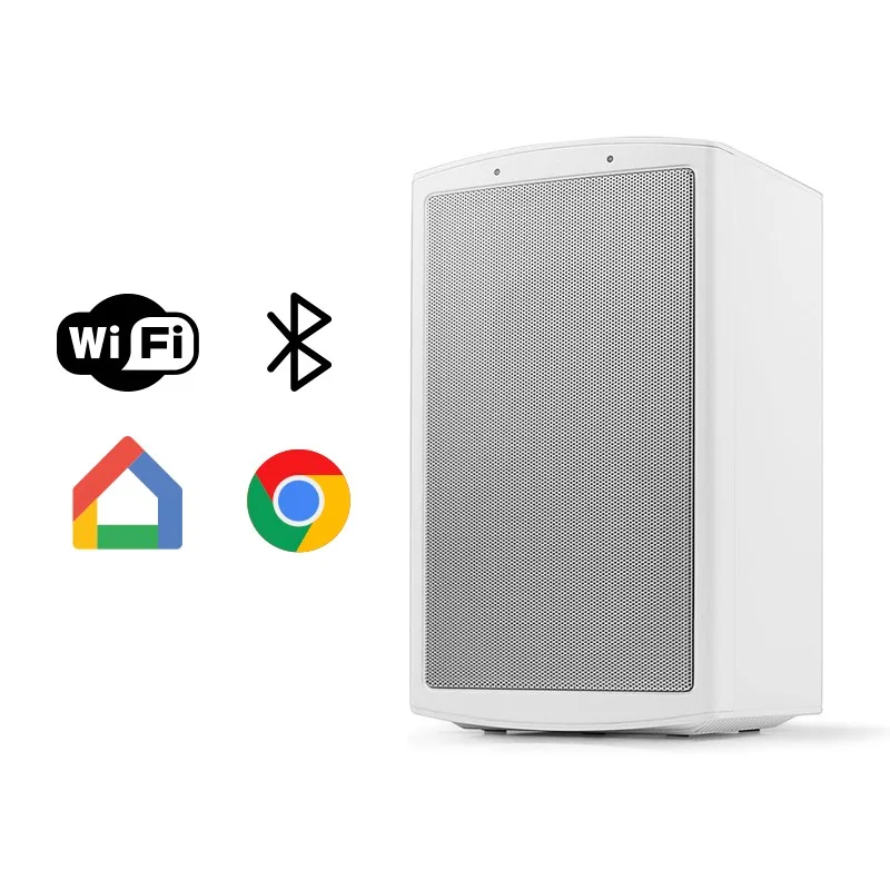 Enceinte Wifi BLuetooth Multiroom blanche MR50 WHITE de Blaupunkt - miniature 4 - Zenkaa