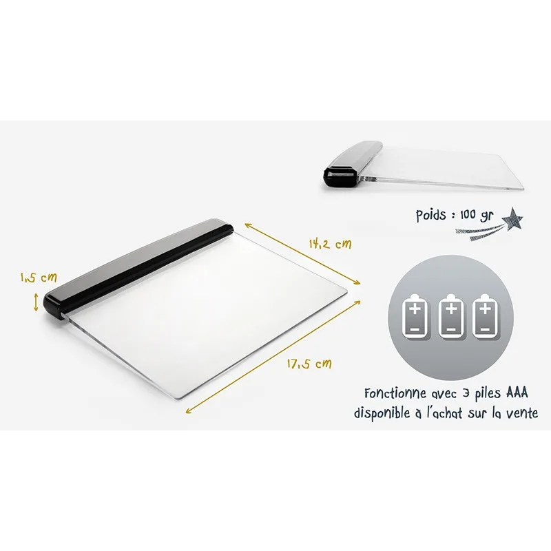 Lampe de Lecture LED format livre de poche IREADD Dynabass - miniature 3 - Zenkaa