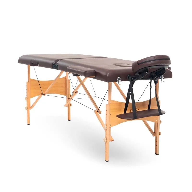 Table de massage pliante avec accessoires et housse TDM102 marron Yoghi - miniature 9 - Zenkaa