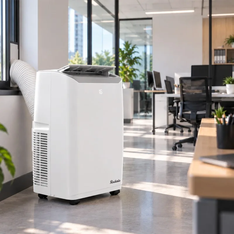 Radiola - RAD PAC18K - Climatiseur mobile 4-en-1 réversible wifi - 18000 BTU - Kit Calfeutrage inclus - miniature 7 - Zenkaa