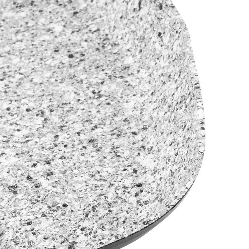Grill en aluminium forgé anti adhésif 28CM TFI GRANIT IN Kitchencook - miniature 2 - Zenkaa