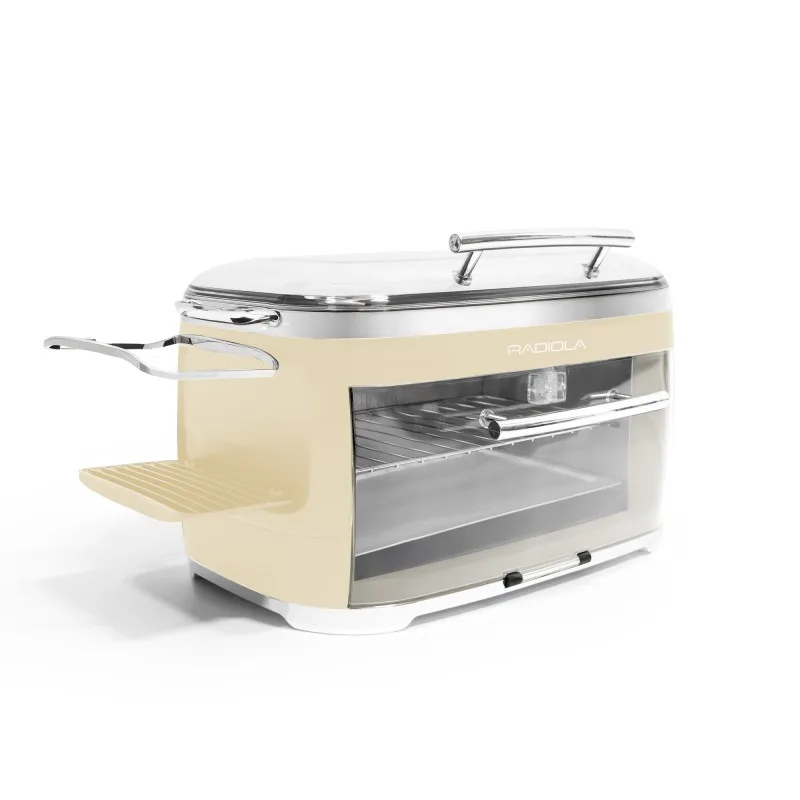 Radiola - DOGDOG CREAM - Machine à hot-dogs - 5 rouleaux chauffants - Chauffe-pain - 260 W - miniature 8 - Zenkaa