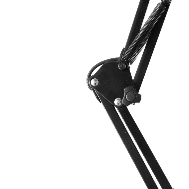 Gasoline - OFFICE Noir - Lampadaire décoratif - Bois et métal - Pied 170 cm - Abat-jour 20 cm - miniature 5 - Zenkaa