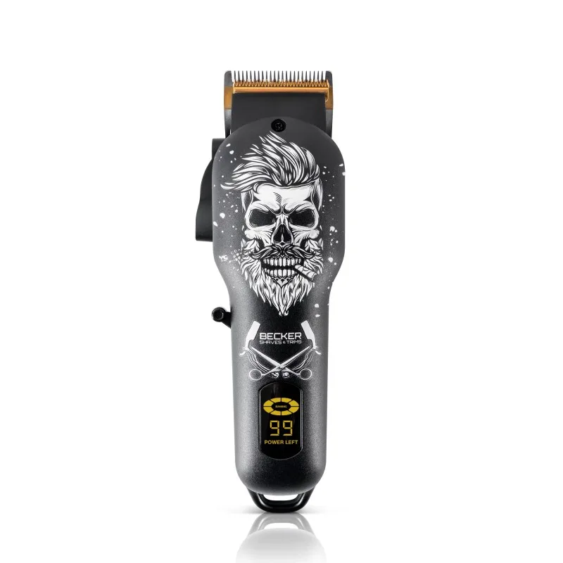 Tondeuse sans fil cheveux et barbe avec levier d'ajustement design Hero I Becker - miniature 3 - Zenkaa