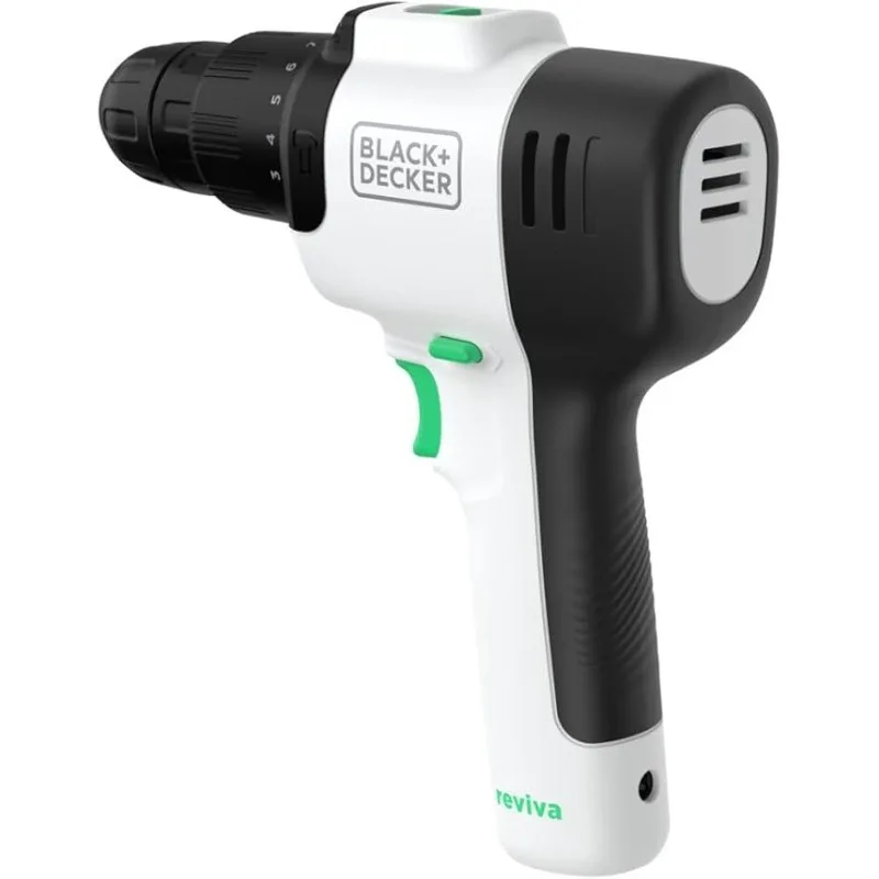 Black & Decker - Perceuse à percussion reviva 12V - Compacte - Batterie rechargeable - Mandrin sans clé - miniature 3 - Zenkaa