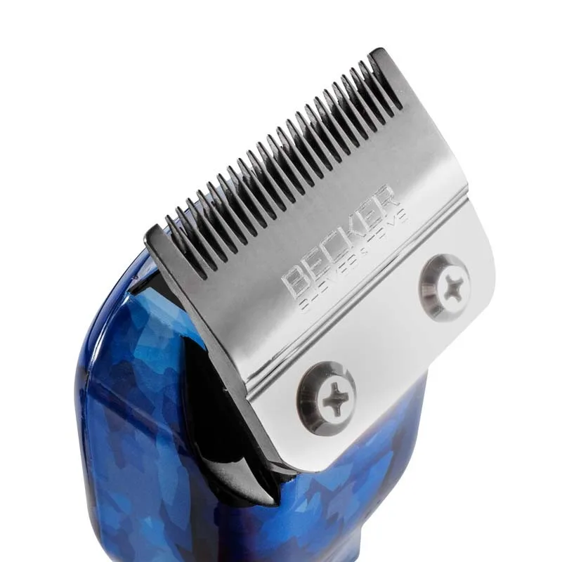 Tondeuse sans fil avec lame en inox Blue Motion Becker - miniature 9 - Zenkaa