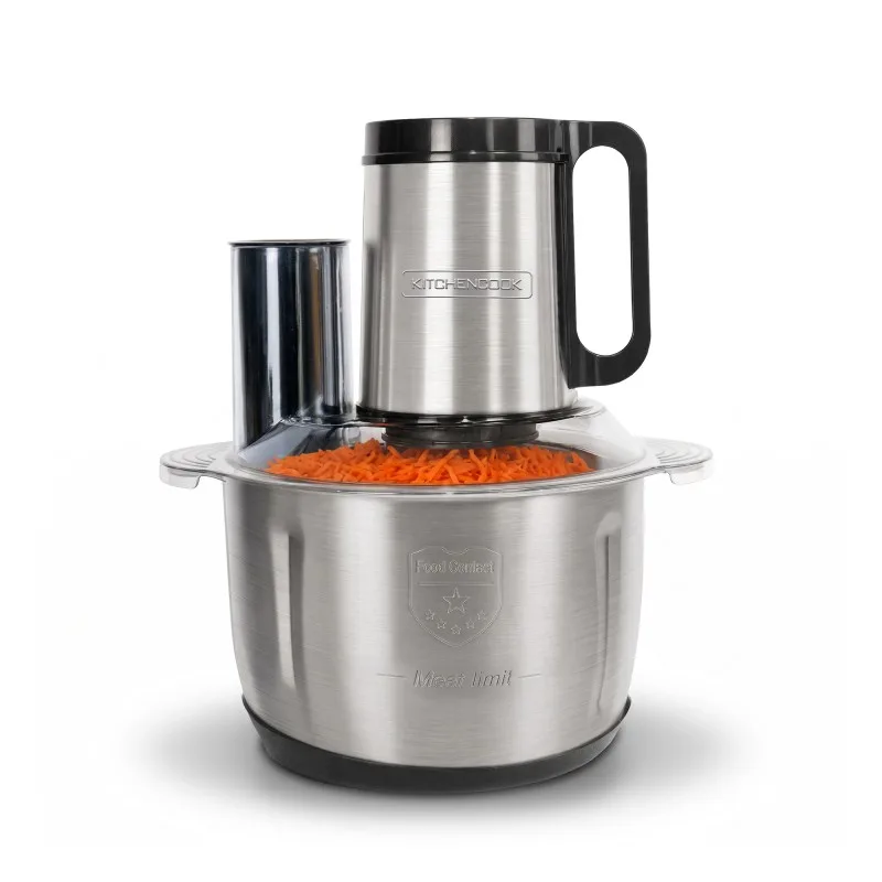 Kitchencook - SLIMIX5 - Hachoir-mixeur multifonction - 5 L - 800 W - Digital - miniature 2 - Zenkaa