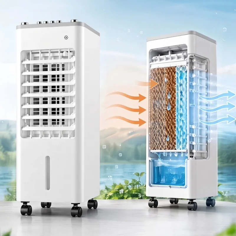 Rafraîchisseur d'air - 4,2 L - 70 W - miniature 2 - Zenkaa