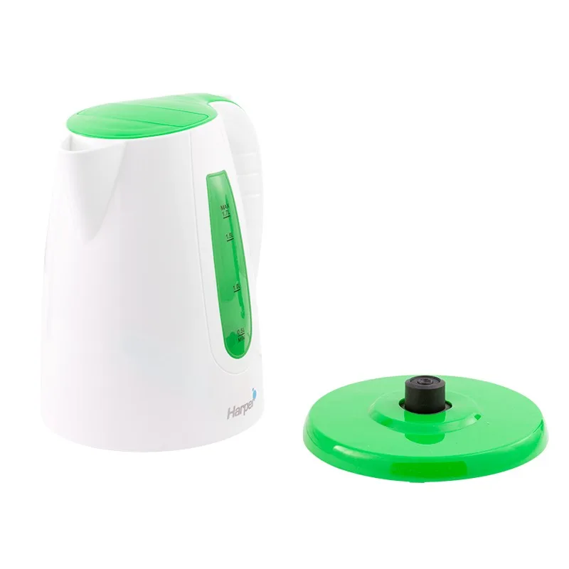 Harper - HWK11_GREEN - Vert - Bouilloire électrique 1,7 L - 2200 W - Base 360° - miniature 3 - Zenkaa