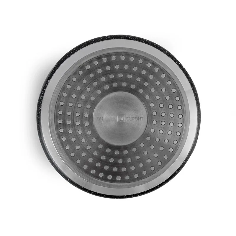 Casserole aluminium anti adhésif 16cm TFI GENESIS gris Durand Dupont - miniature 2 - Zenkaa