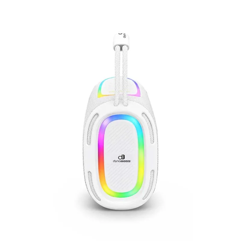 Dynabass - DBE40 X WHITE - Enceinte sans fil puissante - LED RGB - miniature 4 - Zenkaa