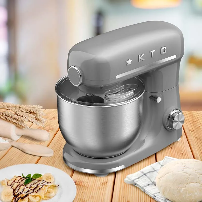 Kitchencook - Robot pâtissier INSPIRON_GREY - 600 W 5 L - Kit pâtisserie - miniature 4 - Zenkaa