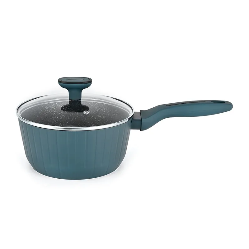 Casserole en aluminium forgé 16cm anti adhésif TFI BOREAL CAS16TFI - miniature 4 - Zenkaa