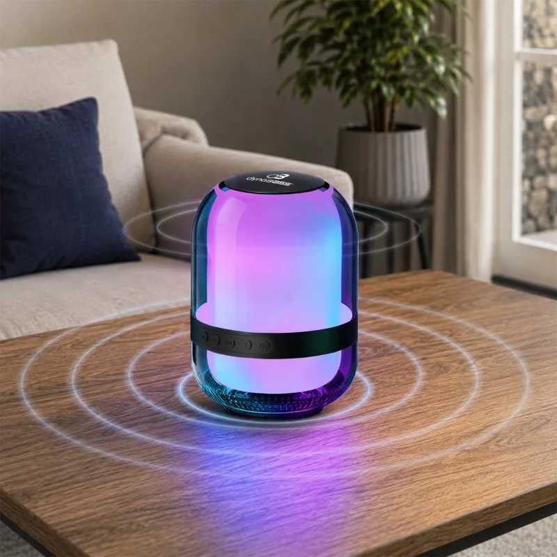 Dynabass - DBE25 - Enceinte portable LED - Bluetooth 5.4 - Éclairage RGB - miniature 3 - Zenkaa