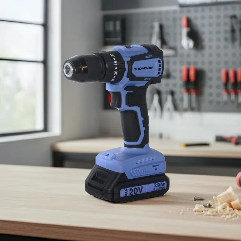 THOMSON - MIO_IMPACTDRILL - Perceuse à percussion sans fil - 20V - 40Nm - miniature 2 - Zenkaa