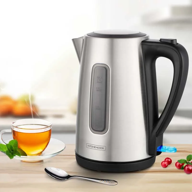 Bouilloire inox avec filtre anti calcaire lavable XTEA Kitchencook - miniature 2 - Zenkaa