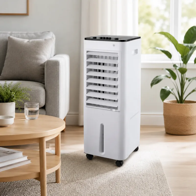 Rafraîchisseur d'air portable avec Réservoir 12 L et Débit d'air 3800 mC/h - miniature 2 - Zenkaa