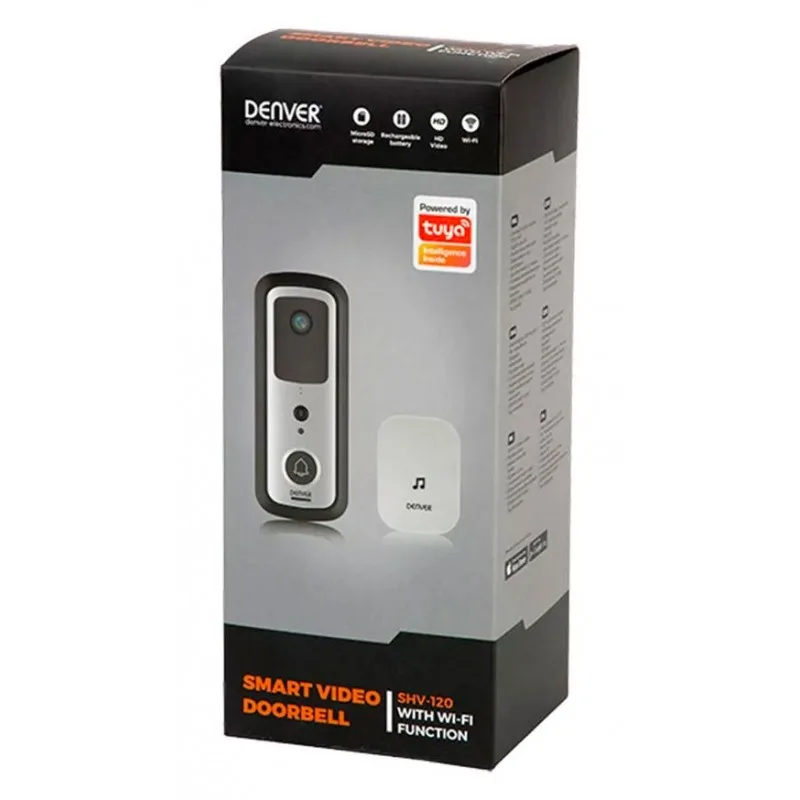 Interphone vidéo avec wifi SHV 120 de la marque Denver - miniature 5 - Zenkaa