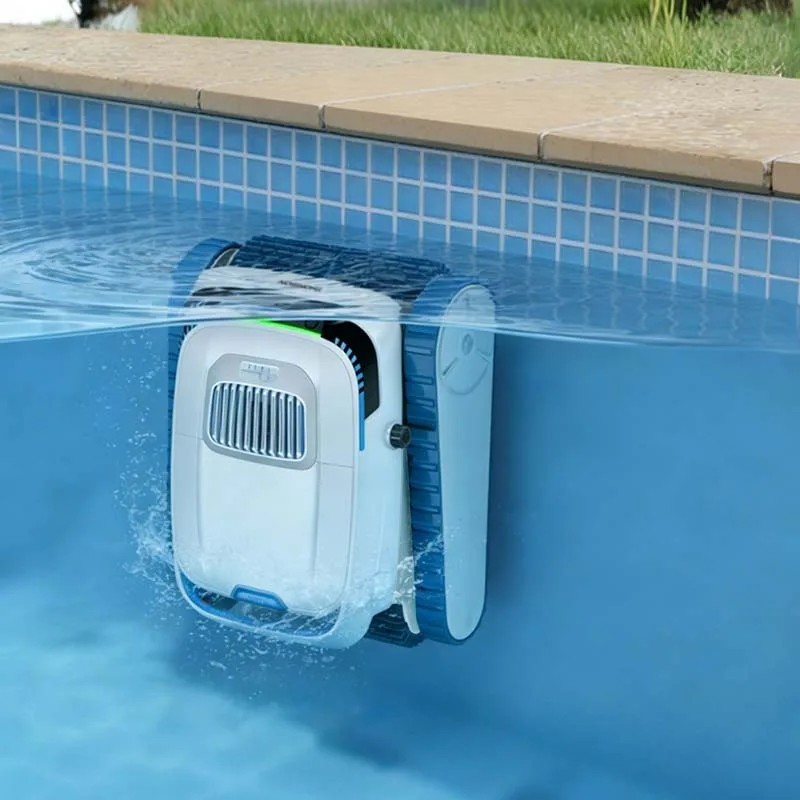 Thomson - SUBMARINE Y - Robot nettoyeur piscine - Fond parois ligne d’eau - Nettoyage complet - miniature 8 - Zenkaa