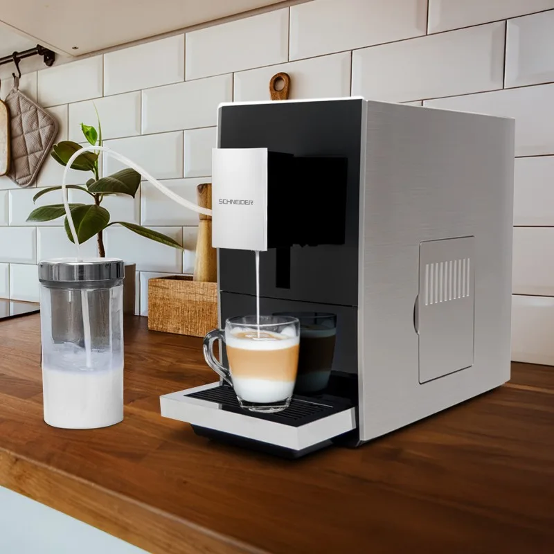 Schneider - Lumière Arabica - Machine à café grain automatique - 19 bars - Mousseur à lait - miniature 9 - Zenkaa