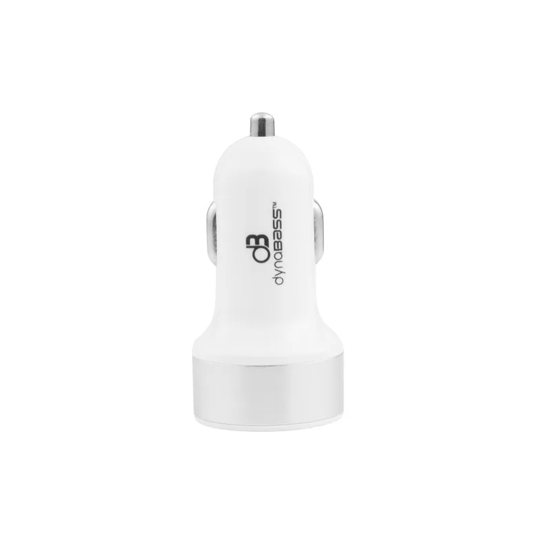 Dynabass - USBCAR - Chargeur allume-cigare double USB - 5V/2.1A - Design ergonomique - Blanc - miniature 3 - Zenkaa