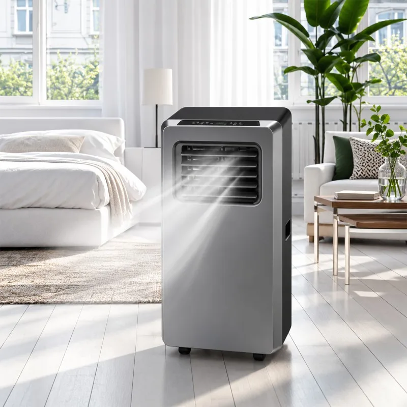 Climatiseur mobile de 8000 BTU classe énergétique A CL3672 Clatronic - miniature 2 - Zenkaa