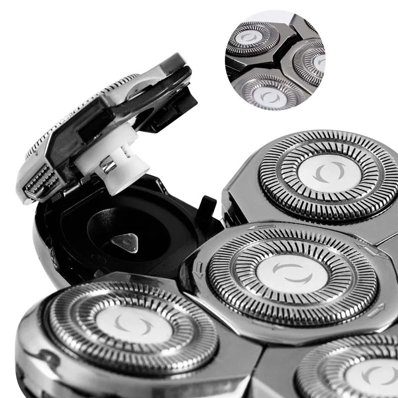 RASOIR À SIX TÊTES ROTATIVES INOX H6 BECKER - miniature 6 - Zenkaa
