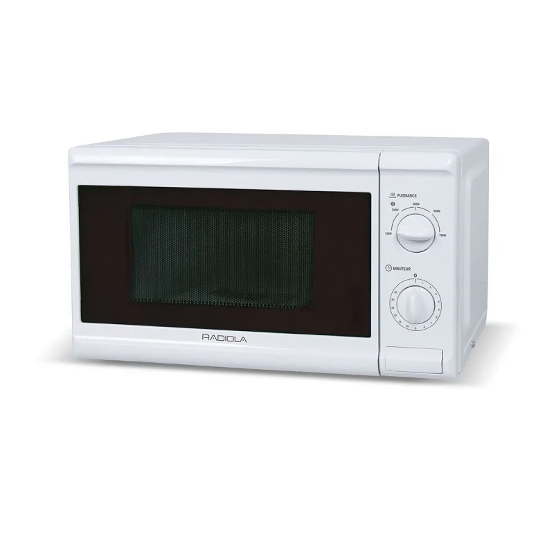 Radiola - RAMW2120SMW - Blanc - Micro-ondes 20 L - 700 W - 2 cadrans mécaniques - miniature 2 - Zenkaa