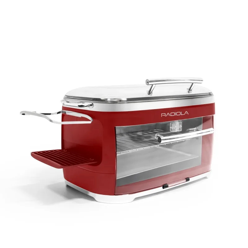 Radiola - DOGDOG RED - Machine à hot-dogs - 5 rouleaux chauffants - Chauffe-pain - 260 W - miniature 9 - Zenkaa