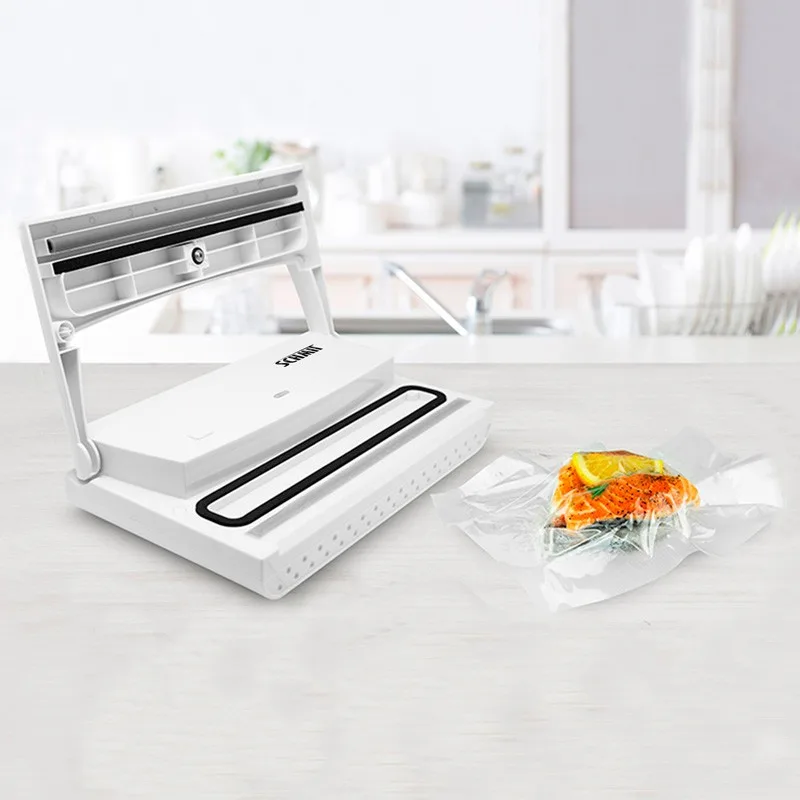 Schmit - V1 - Blanc - Machine sous vide compacte - 10 sacs offerts - 140 W - miniature 2 - Zenkaa