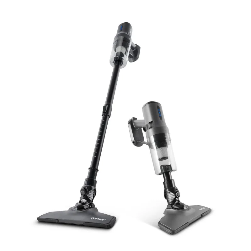 Vortex - Aspirateur balai 2en1 sans fil - 140W - Autonomie(40min) - Filtre Hepa - Fourni avec support mural - miniature 5 - Zenkaa