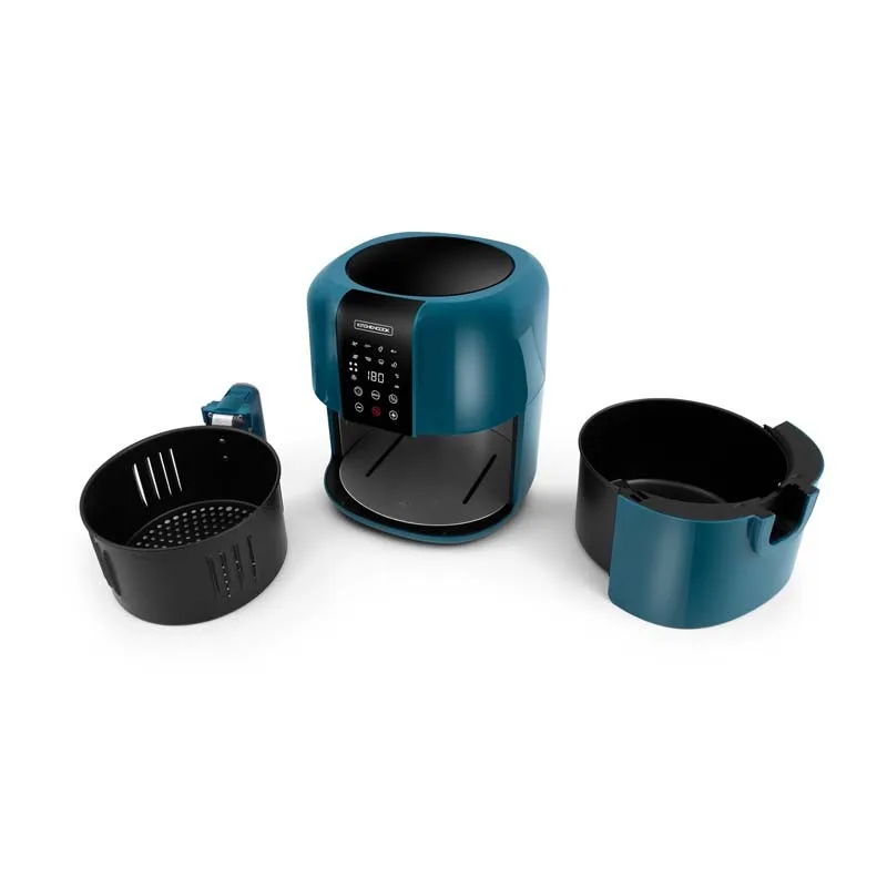 Friteuse sans huile 3L - 8 programmes AIRMED vert Kitchencook - Reconditionné - miniature 4 - Zenkaa