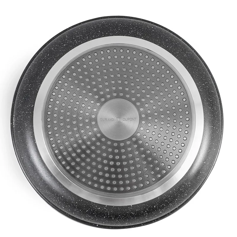 Poêle aluminium anti adhésif 28cm TFI GENESIS gris Durand Dupont - miniature 2 - Zenkaa