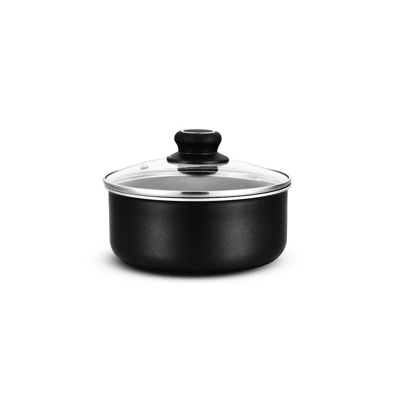 Batterie de cuisine amovible noire de 15 PCS TFI FLEX QUINZE de Kitchencook - miniature 4 - Zenkaa