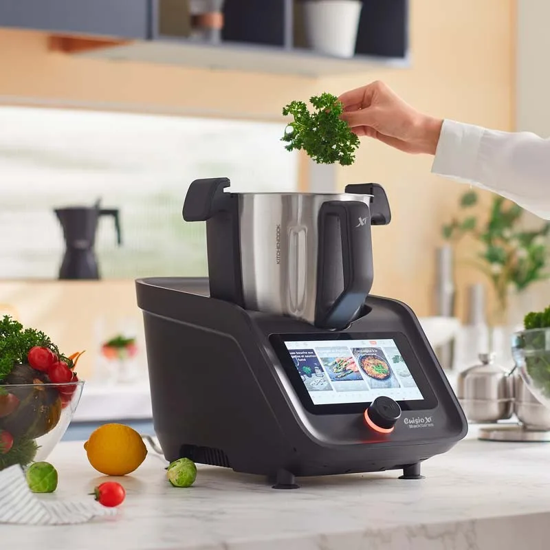 Robot cuiseur connecté 1200 recettes CUISIOXTCONNECT noir Kitchencook - Reconditionné - miniature 7 - Zenkaa