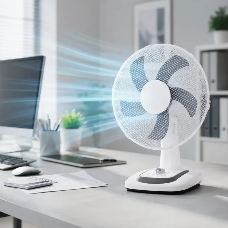 Ventilateur de Table 40 cm – 50W avec Minuteur - miniature 3 - Zenkaa