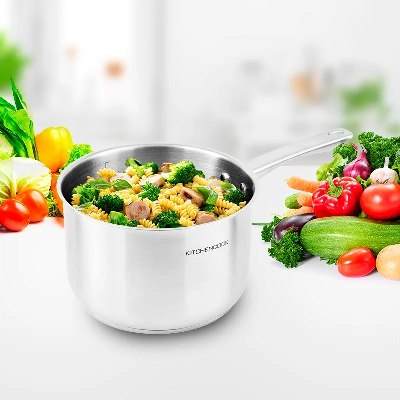 Casserole inox anti adhésif 20cm TFI INITIAL Kitchencook - miniature 4 - Zenkaa