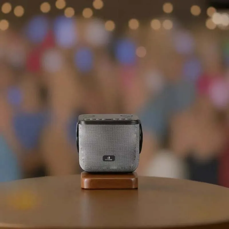 ENCEINTE KARAOKÉ DBE50 GREY DYNABASS - miniature 7 - Zenkaa