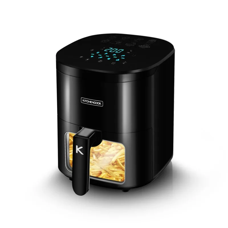 KitchenCook - AIRMED6 W - Friteuse sans huile 6,5L - 8 programmes - miniature 3 - Zenkaa
