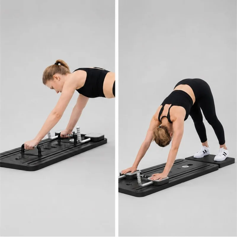 Yoghi - YOGHILATE - Noir - Planche de Pilates Multifonction - Minuteur Digital - Pliable - miniature 7 - Zenkaa