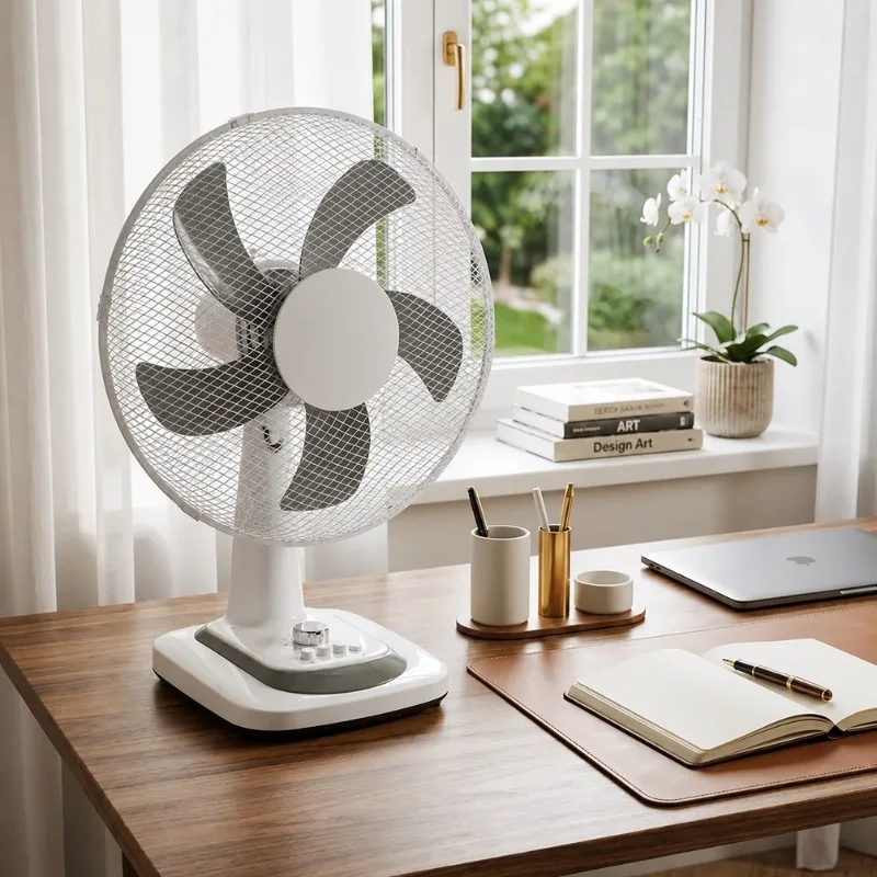 Ventilateur de Table 40 cm – 50W avec Minuteur - miniature 4 - Zenkaa