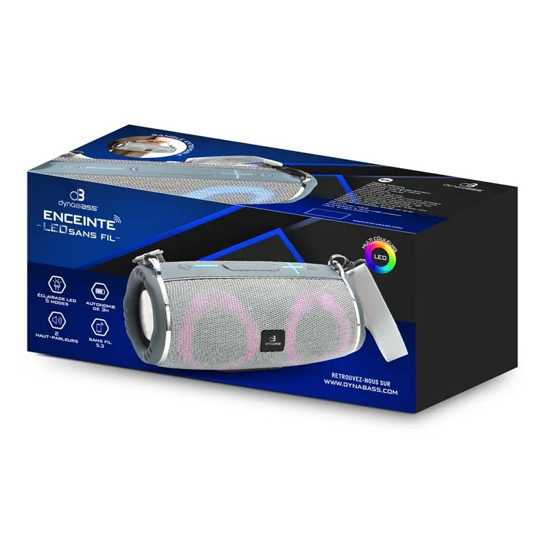 ENCEINTE PORTABLE 10W DBE30 DYNABASS - miniature 5 - Zenkaa