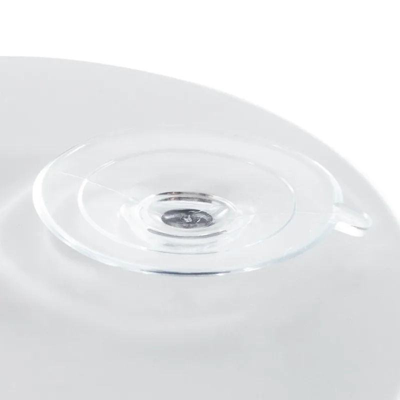 Yoghi - MINI M - Miroir grossissant 10X à ventouses - Métal chromé - Diamètre 15 cm - Fixation murale universelle - miniature 4 - Zenkaa