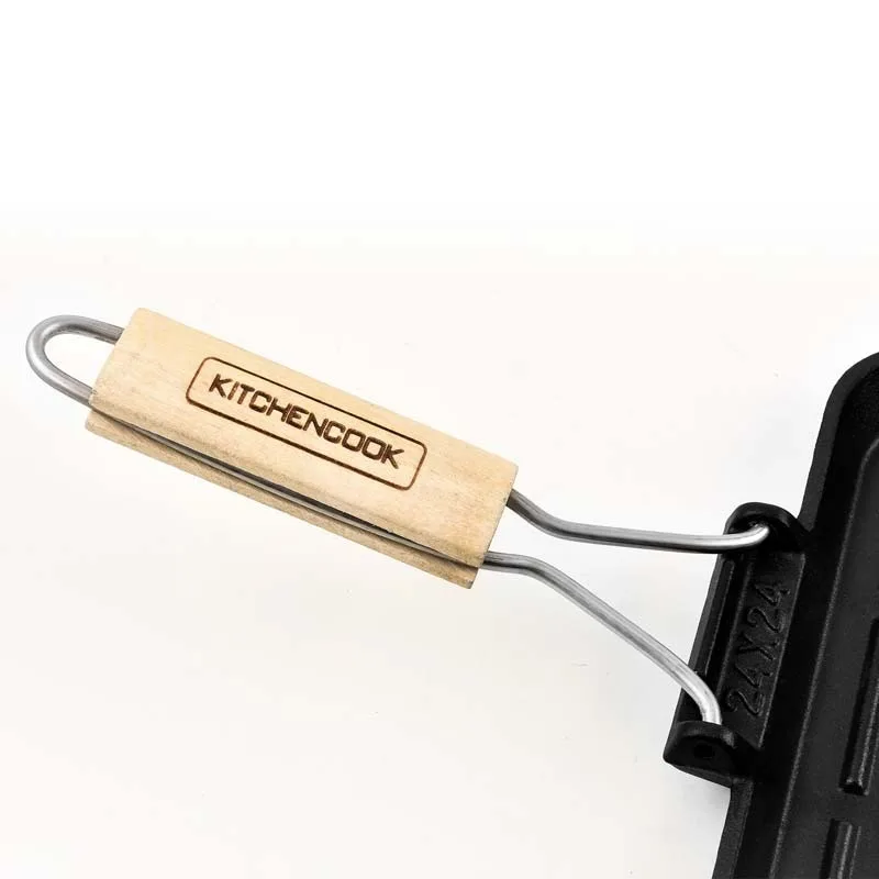 Kitchencook - GRILL24 TFI - Grill carré fonte d’aluminium 24 cm - Revêtement antiadhésif - Tous feux induction - miniature 4 - Zenkaa
