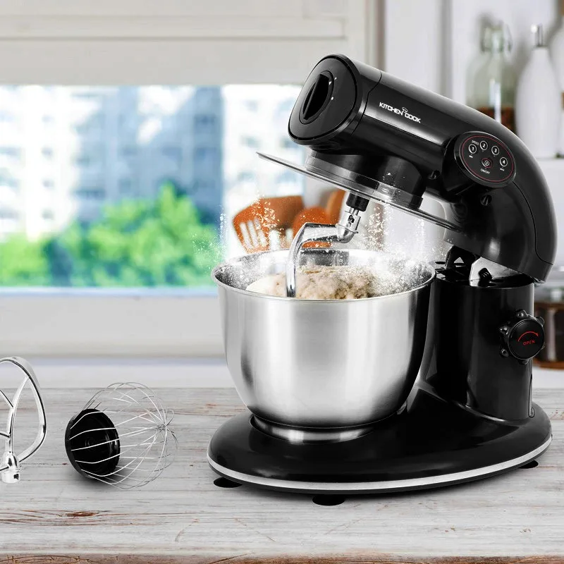 Kitchencook - Robot pâtissier AK80_BLACK - 1000 W 5 L - Kit pâtisserie - miniature 3 - Zenkaa
