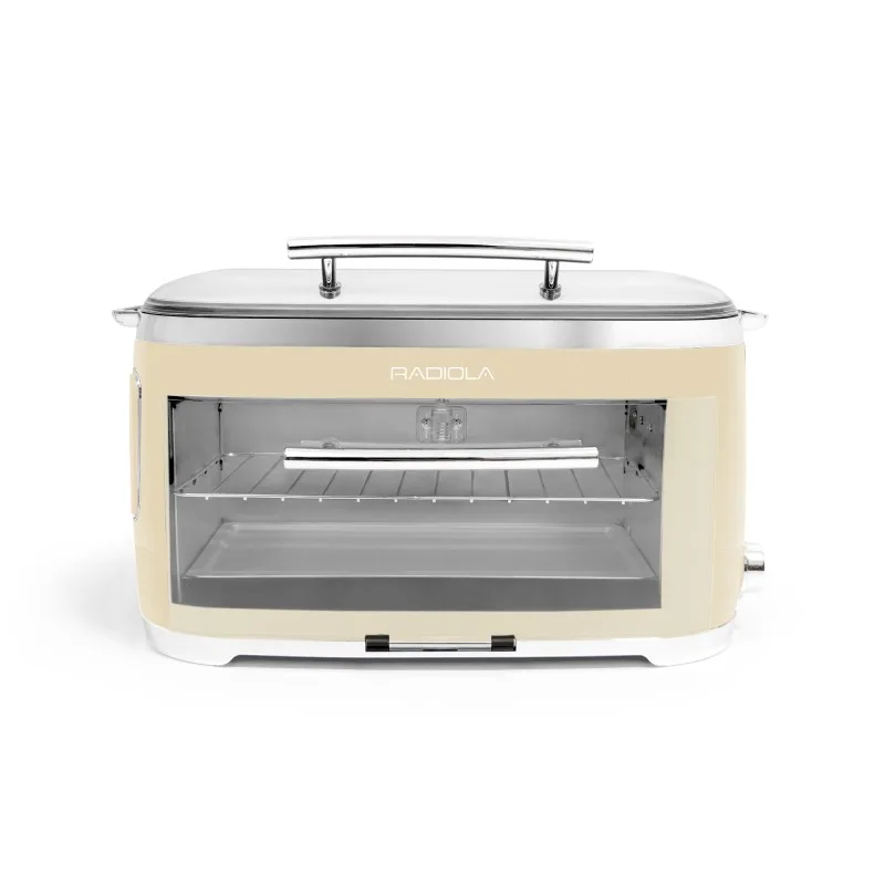 Radiola - DOGDOG CREAM - Machine à hot-dogs - 5 rouleaux chauffants - Chauffe-pain - 260 W - miniature 2 - Zenkaa