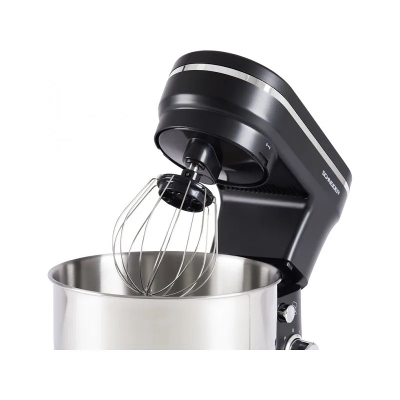 Robot pâtissier noir 5l SCFP2512B SCHNEIDER - miniature 2 - Zenkaa